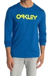 Oakley Marc Ii Long Sleeve T-shirt In Electric Shade