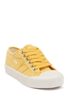 Gola Cadet Platform Sneaker In Sun/off White