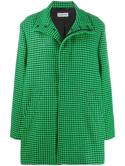 Balenciaga Coats In Verde