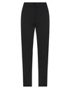 Emporio Armani Woman Pants Black Size 8 Cotton, Lyocell, Linen