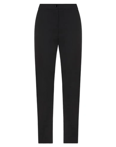 Emporio Armani Woman Pants Black Size 30 Cotton, Polyester, Elastane