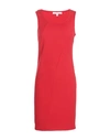 Patrizia Pepe Short Dresses In Red