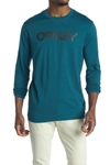 Oakley Marc Ii Long Sleeve T-shirt In Blue Coral