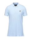 Lyle & Scott Polo Shirts In Blue