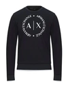 Armani Exchange Sweatshirt In Dark Blue