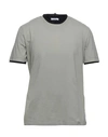 Paolo Pecora T-shirts In Khaki