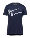 Versace T-shirts In Blue