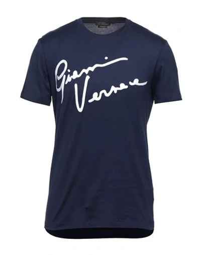 Versace T-shirts In Blue