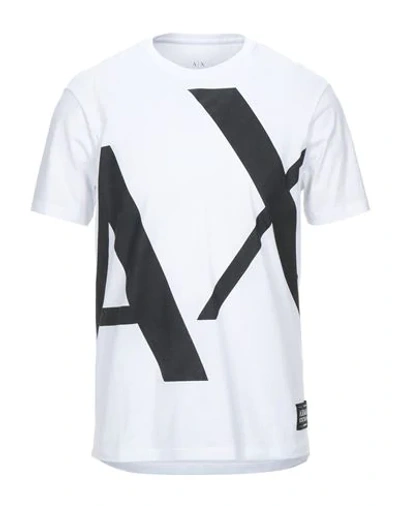 Armani Exchange T-shirts In White