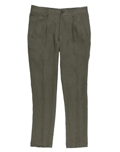 Daniele Alessandrini Homme Casual Pants In Green