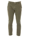 Grey Daniele Alessandrini Pants In Green