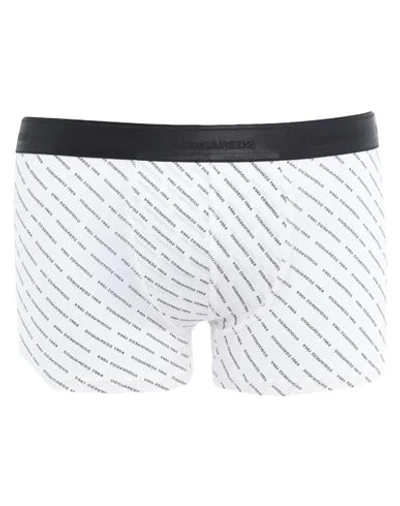 Dsquared2 Boxer In Ivory
