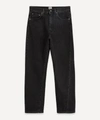 Totême Toteme Organic Denim Classic Cut Jeans In Grey Wash