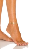 8 OTHER REASONS LILA ANKLET,8OTH-WL689