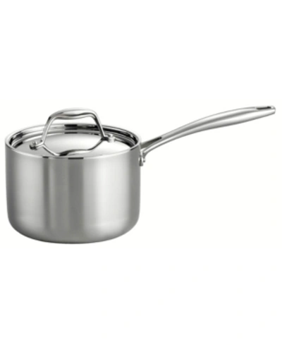 Tramontina Gourmet Tri-ply Clad 1.5 Qt Covered Sauce Pan In Stainless