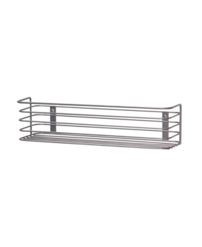 Household Essentials Cabinet Door Storage Shelf In Silver