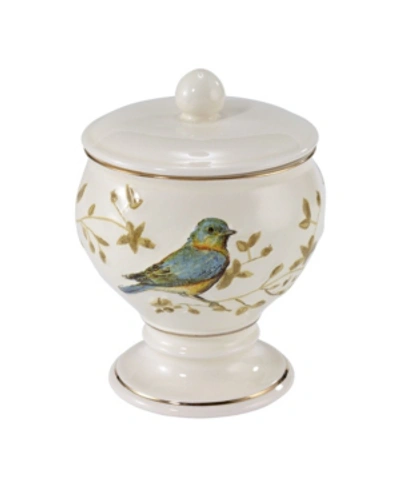 Avanti Gilded Birds Jar Bedding In Ivory