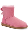 Ugg Women's Mini Bailey Bow Ii Boots In Medium Pink