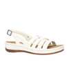 Easy Street Womens Kehlani Strap Sandals In White
