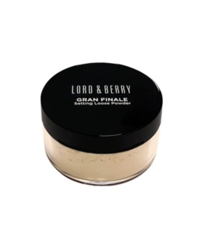 Lord & Berry Grand Finale Setting Powder, 0.28 Oz. In Banana