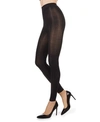 Memoi Wool Blend Footless Tights In Black