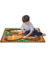 MELISSA & DOUG CLOSEOUT! MELISSA & DOUG CONSTRUCTION RUG & VEHICLE SET PLAYMAT