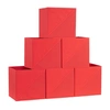 HOUSEHOLD ESSENTIALS DIAGONAL PULL 6-PC. COLLAPSIBLE FABRIC CUBES