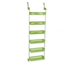 Household Essentials 6-basket Over-the-door Organizer In Lime
