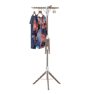 Household Essentials 2-tier Tripod Clothes Dryer With Hanging Clothespins In Tan