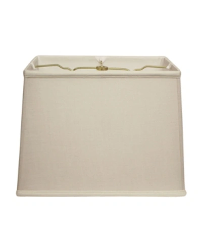 Macy's Cloth&wire Slant Retro Rectangle Softback Lampshade With Washer Fitter In Cream