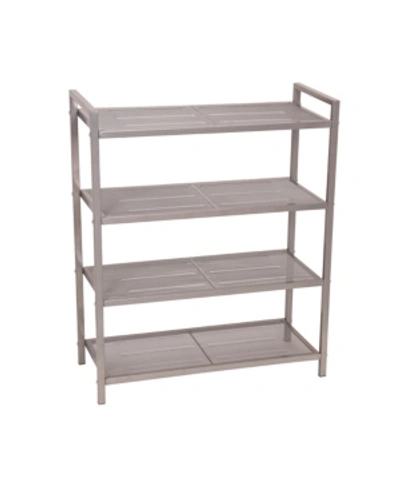 Household Essentials 4-tier Mesh Shoe Rack