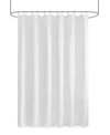 MADISON PARK ARLO WAFFLE SHOWER CURTAIN, 72" X 72"