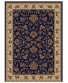 Km Home Closeout!!  Pesaro Manor 7'9" X 11' Area Rug In Navy