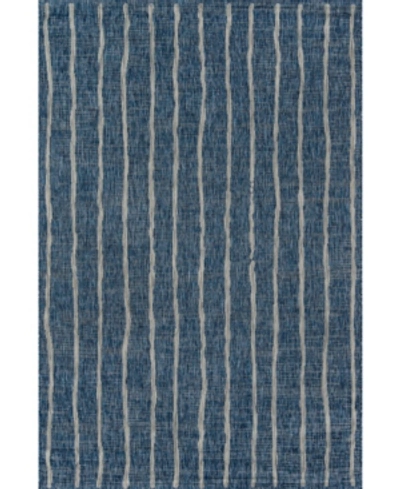 Novogratz Collection Novogratz Villa Vi-03 Blue 6'7" X 9'6" Outdoor Area Rug