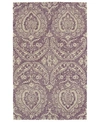 KALEEN WEATHERED WTR01-95 PURPLE 5' X 7'6" OUTDOOR AREA RUG