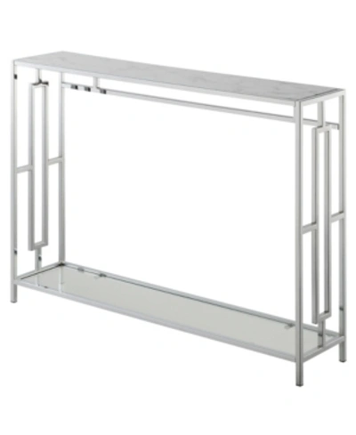 CONVENIENCE CONCEPTS TOWN SQUARE CONSOLE TABLE