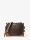 MICHAEL KORS NICOLE LARGE LOGO CROSSBODY BAG