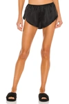 Journelle Celine Tulip Shortie In Noir