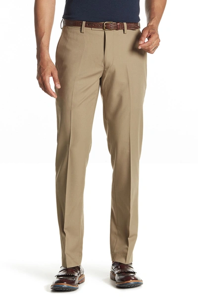 Nordstrom Rack Solid Modern Fit Suit Separates Trouser In Wheat