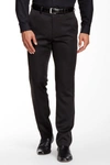 Kenneth Cole Reaction Urban Heather Slim Dress Pants In Black