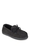 Vance Co. Moccasin Slipper In Black