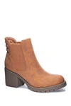 Dirty Laundry Levi Lug Sole Bootie In Walnut