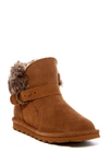 Bearpaw Koko Genuine Shearling Waterproof Boot In Hickory Ii