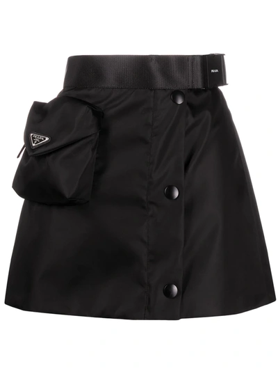 Prada re nylon skirt new arrivals