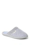 Dearfoams Samantha Slip-on Slipper In Sleet