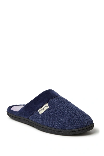 Dearfoams Samantha Slip-on Slipper In Peacoat