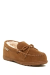 Bearpaw Mindy Genuine Sheepskin Fur Lined Slipper In Hickory Ii