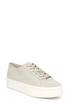 Vince Heaton Canvas Platform Sneakers In Linen