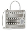 ALAÏA GARANCE 16 LEATHER TOTE,P00526073