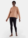 Aday Wing It Sweater In Brown